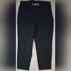 NWOT Womens Sz 18 Time and Tru Black Slacks with Side Zipper Closure